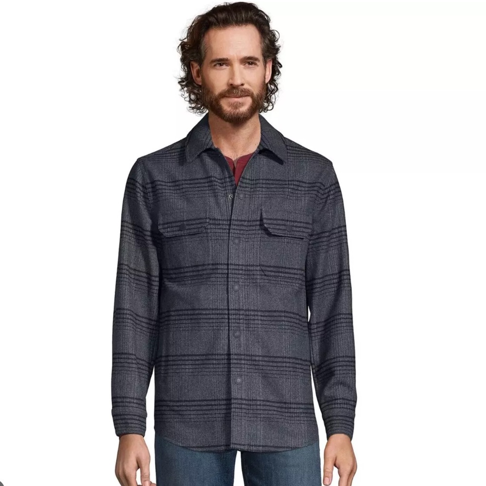 NWT - Blake Shelton Lands End Flannel - XXLT